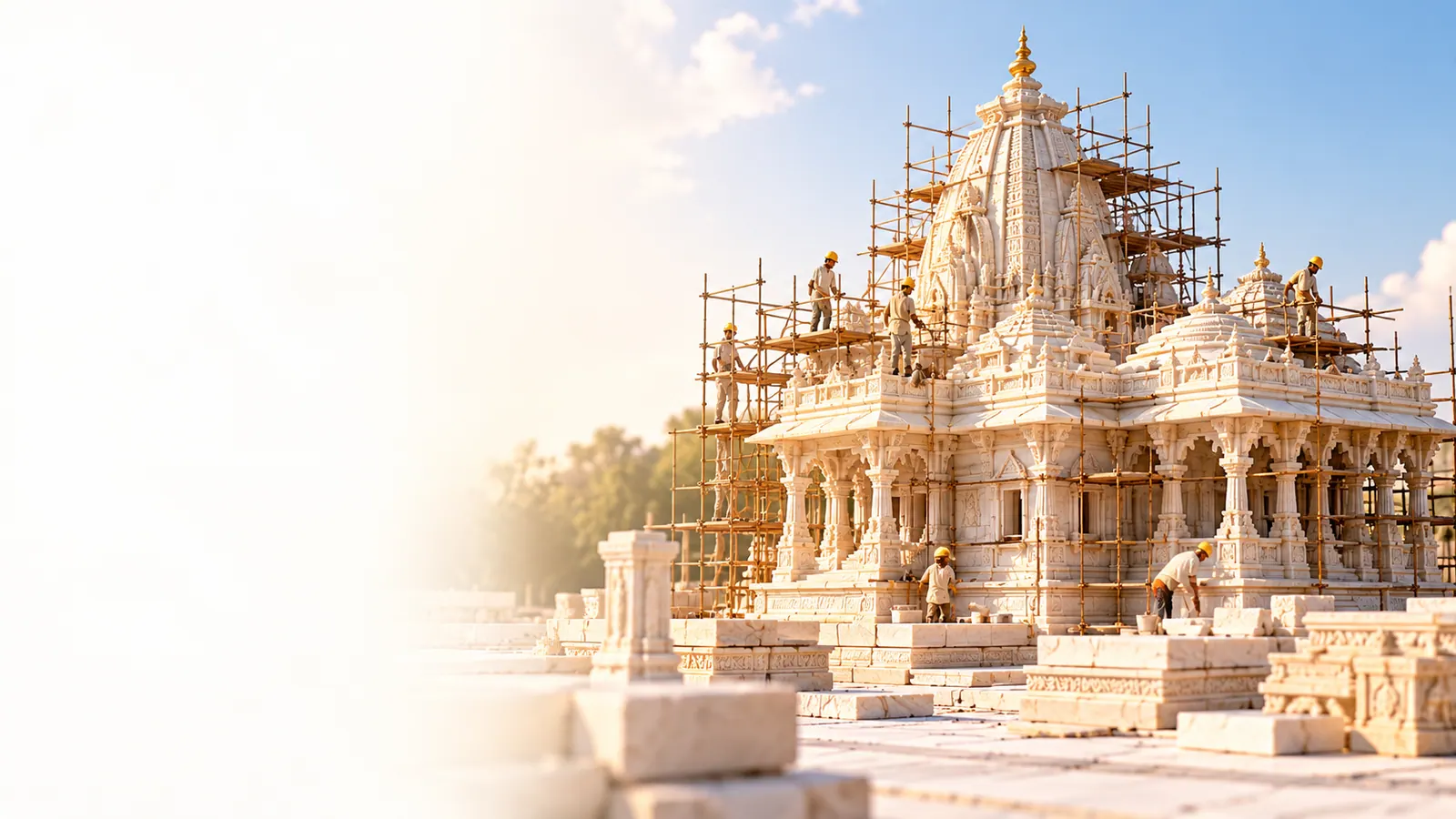 Temple construction
